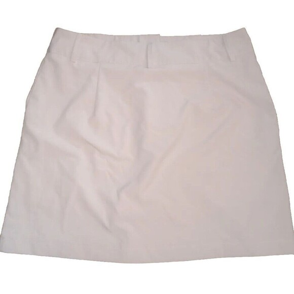 Jones New York Women's Mini Skirt Back Zip  SZ 8 Cream Color - Picture 5 of 8